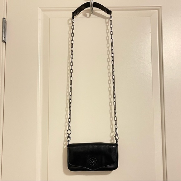 Tory Burch leather clutch & shoulder bag - Picture 7 of 10